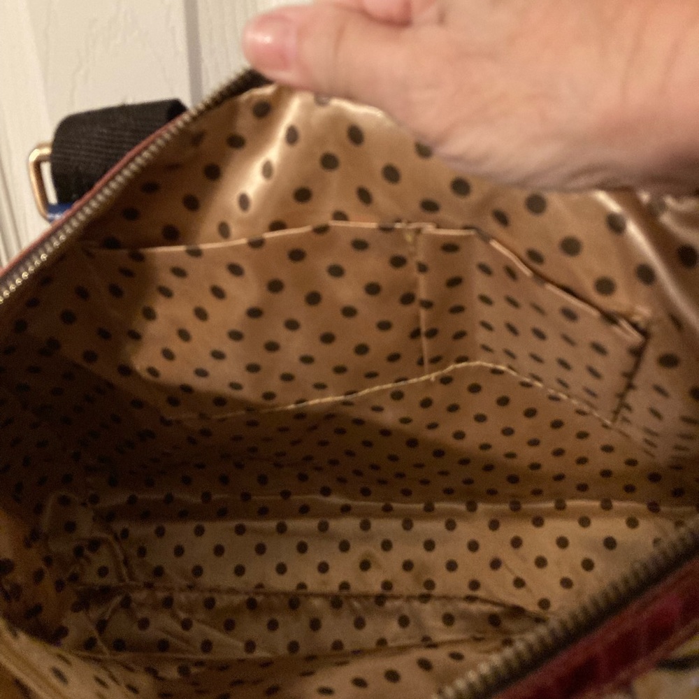 Patchwork Multi Color & Multi Animal Print Satche… - image 8